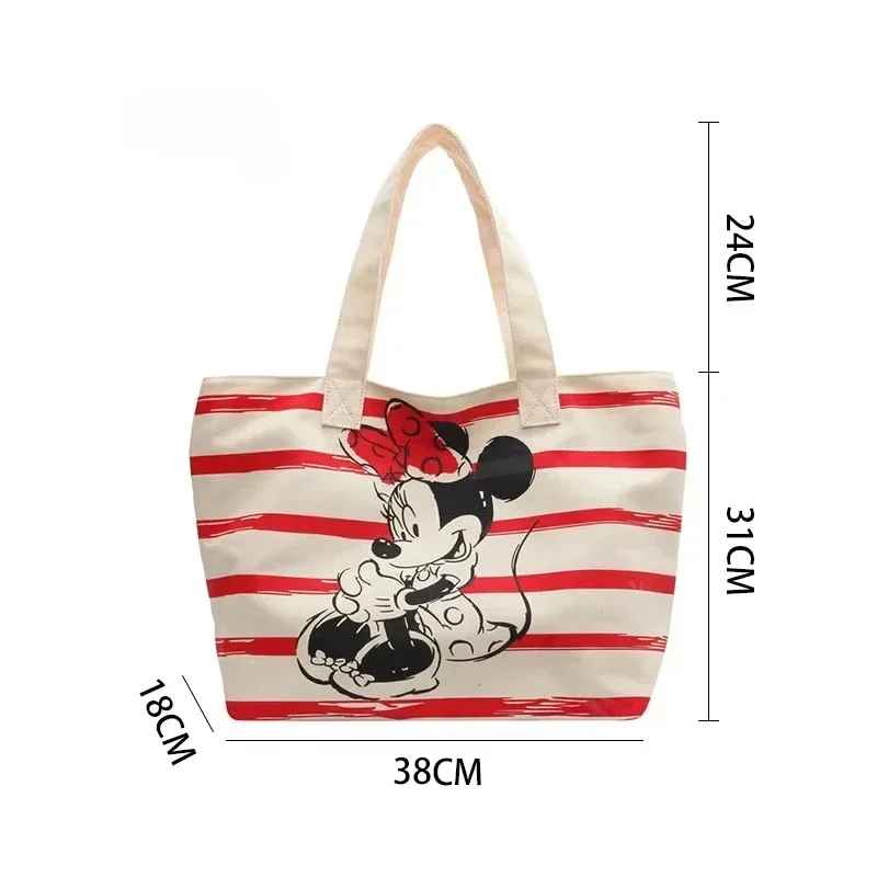 Tote Bag in tela Minnie e Snoopy