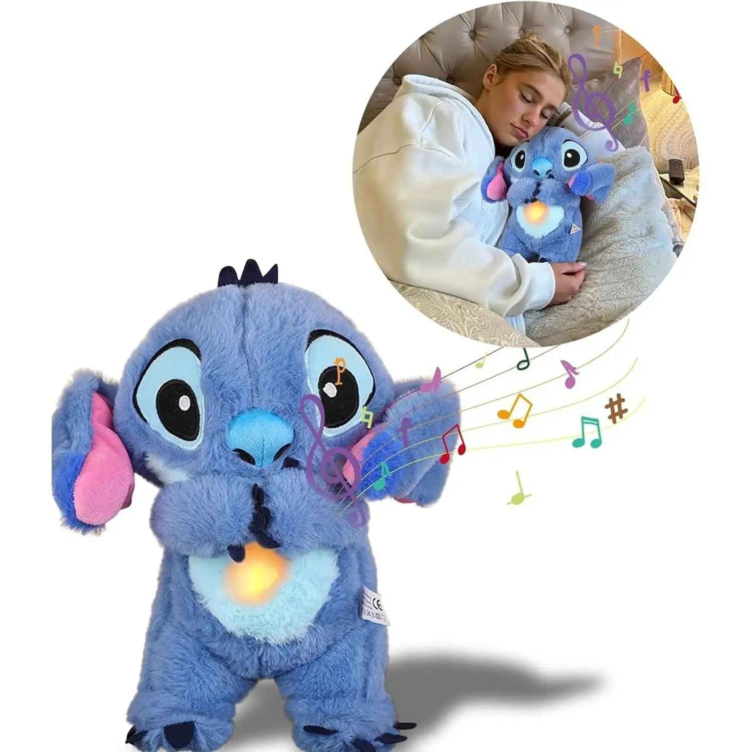 Peluche Stitch che respira