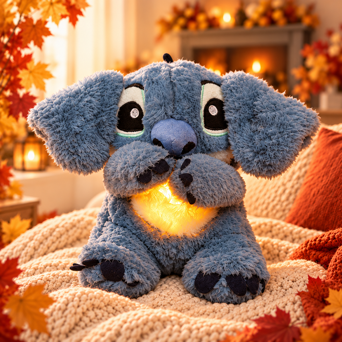 Peluche Stitch che respira
